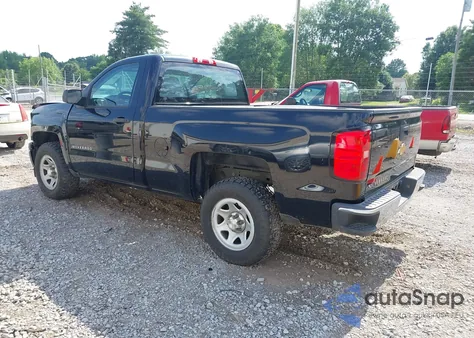 2015 Chevrolet Silverado 1500 Wt из США, поврежденный, VIN 1GCNCPEH6FZ171764